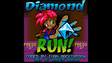 Neo Geo Pocket Color Longplay [17] Diamond Run! (Homebrew/No Audio)