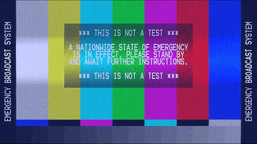 EMERGENCY BROADCAST ALERT