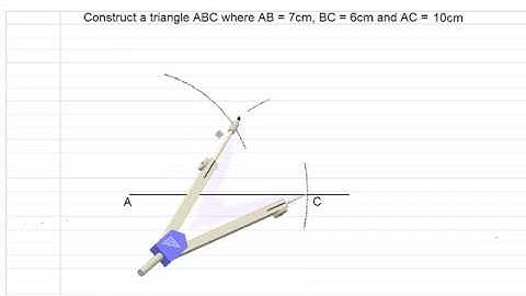 constructing a scalene triangle