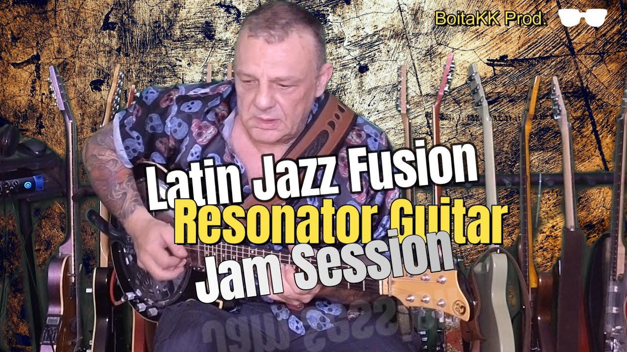 Latin Jazz Fusion Resonator Guitar Jam Session Harley Benton Resoking
