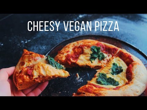 Cheesy Vegan Pizza Recipe!