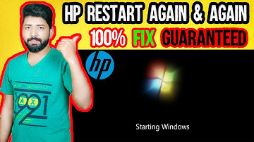 How to Fix HP Restart Again & Again Problum (Must Watch This Video)