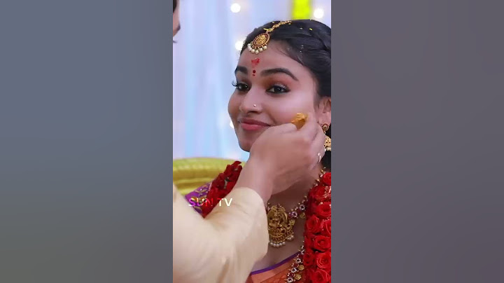 களைகட்டும் பவித்ரா ❤ அரவிந்த் திருமணம்! | Priyamaana Thozhi | Sun TV | Tamil Serial #shorts