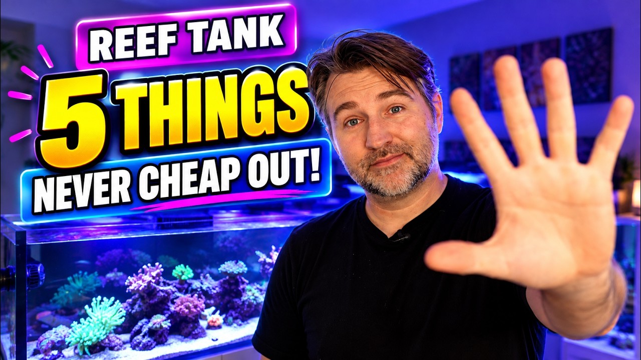 5 Reef Tank Things I’d Never Cheap Out On