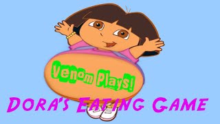 Venom Plays Dora's Eating Game! (Merry Christmas To All!)