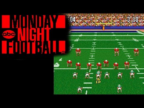 ABC Monday Night Football ... (SNES) 60fps Gameplay