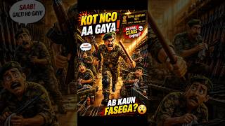 😱"आज KOT में किसी की तो क्लास लगने वाली है #indianarmy#ArmyComedy#trending #viral #shorts #ytshorts