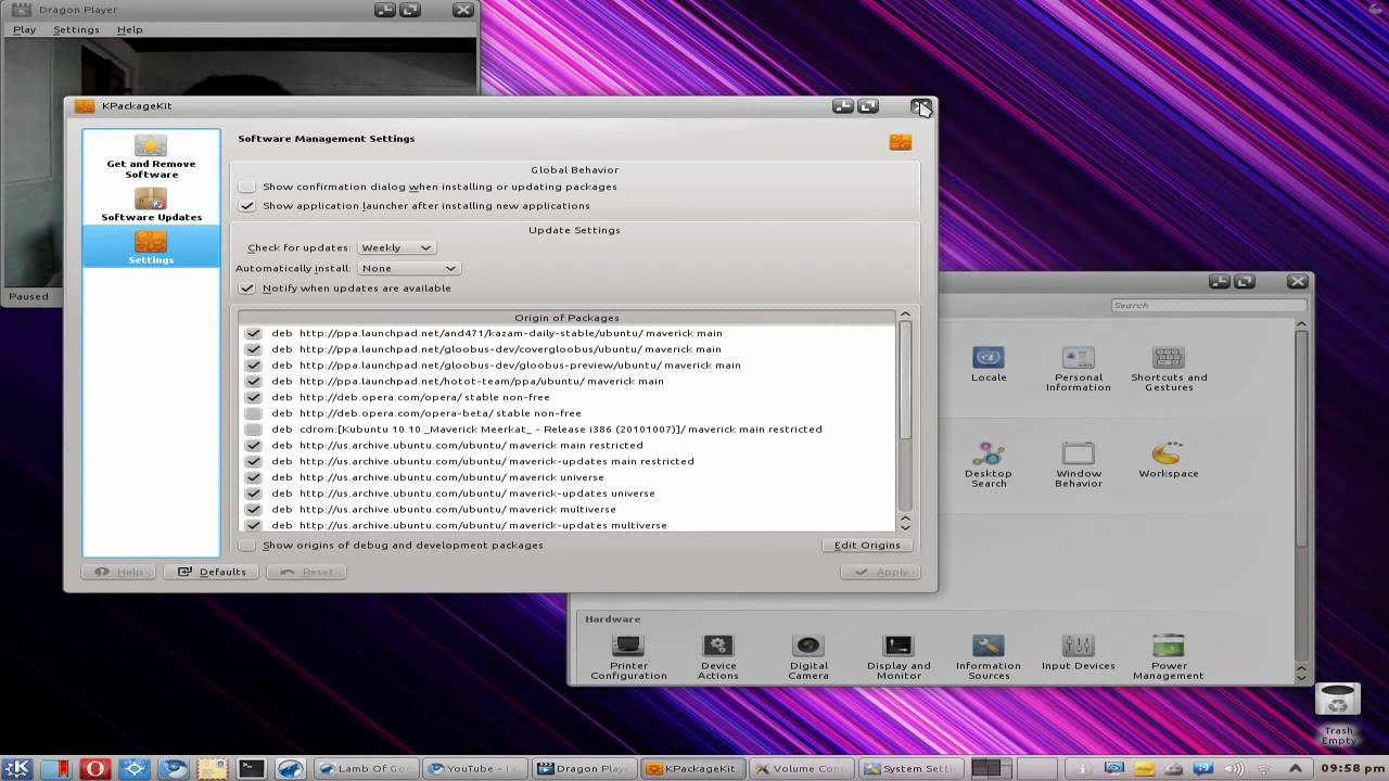 Introduction and Kubuntu 10.10