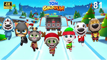 Talking Tom Gold Run Gameplay Walkthrough Part 81 | 4K UHD 60 FPS (Fullscreen)