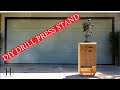 Drill Press Stand - Minimal Materials w/ No Drawer Hardware