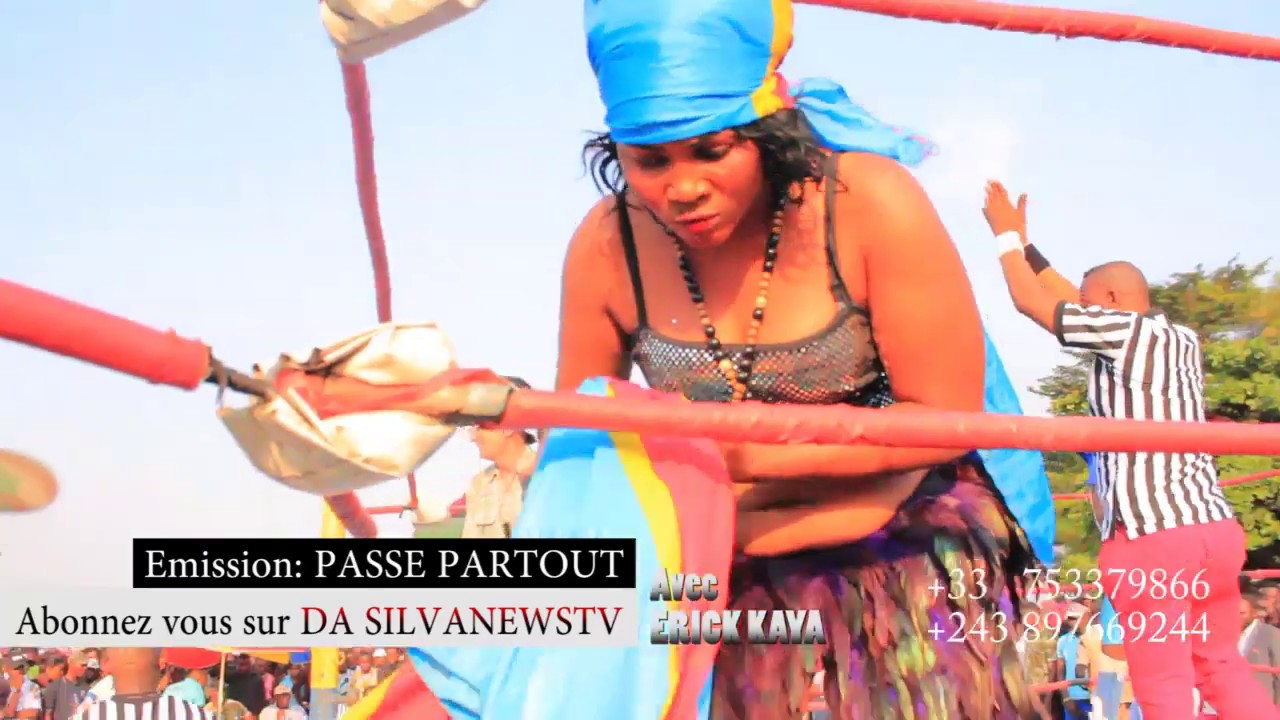 La reine chakira la plus grande sorcier du catch congolaise contre moyindo