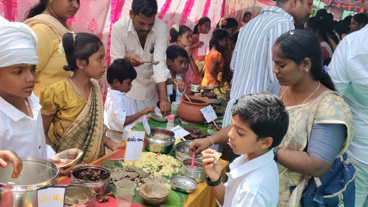 Millet and Traditional Food Festival // Vision International School.