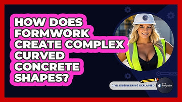 How Does Formwork Create Complex Curved Concrete Shapes? - Civil Engineering Explained