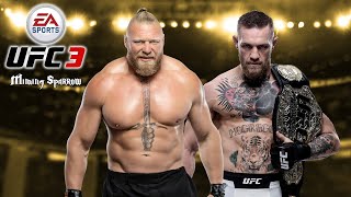 Brock Lesner UFC Knockout Match | UFC 3 | UFC Fight Night