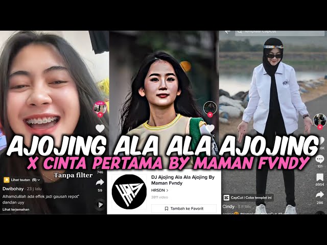 DJ AJOJING ALA ALA AJOJING X CINTA PERTAMA BY MAMAN FVNDY VIRAL TIKTOK HRSDN class=