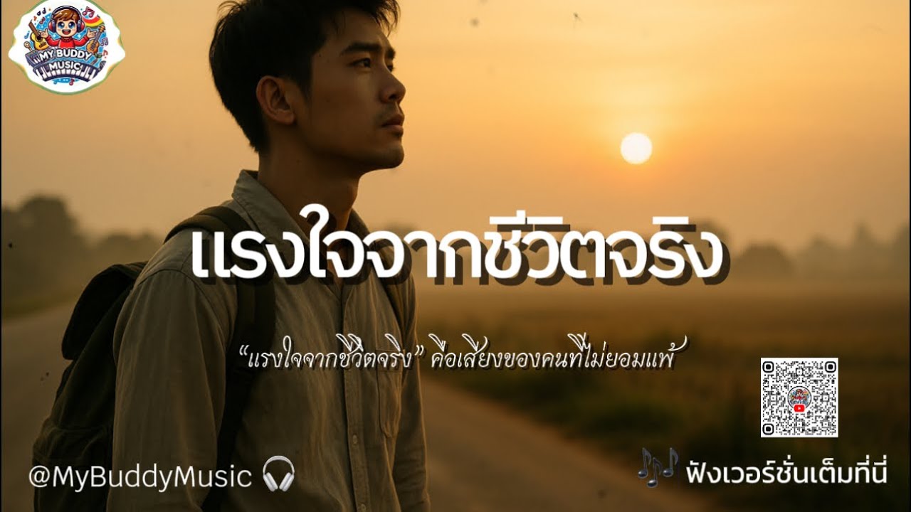 แรงใจจากชีวิตจริง – My Buddy Music (Official Audio) - YouTube
