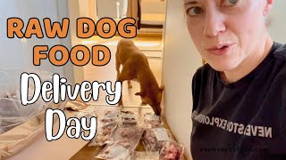 Raw Dog Food Delivery  What's In This Month's Order?