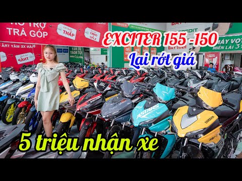 Video GIÁ XE EXCITER 155 EXCITER 150 MỚI NHẤT HÔM NAY GIẢM... - youtube