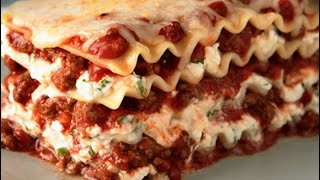 لازانيا باللحم المفروم //meat lasagna