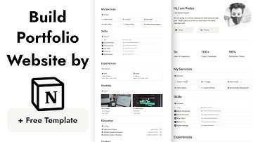 How to Build Portfolio Website in Notion [Free Download]
