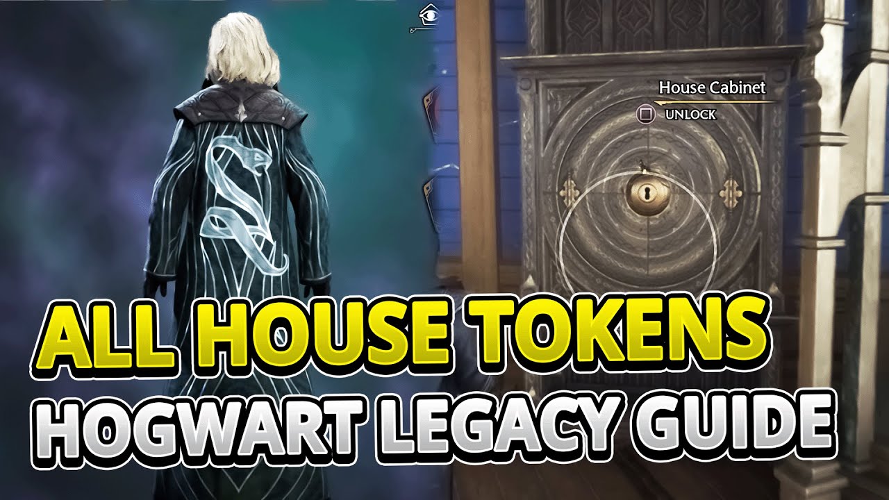 All 16 House Token Locations (EASY GUIDE +TIMESTAMPS) Hogwarts Legacy YouTube