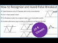 How to Recognize and Avoid False Breakout | Breakout trading secrete