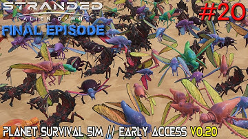 STRANDED: ALIEN DAWN // v0.20 - Dunes and Moons // Desertum Planet // Survival Sim // #20