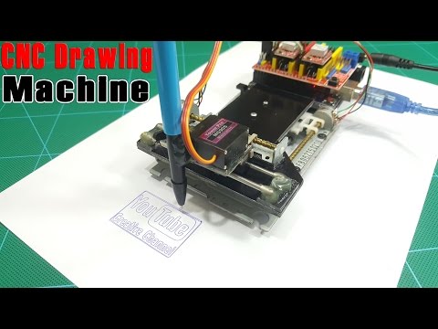 How To Make A CNC Drawing Machine At Home