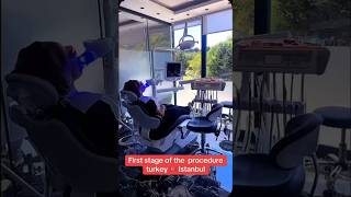 First stage of the  procedure turkey 🇹🇷 Istanbul