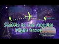 Seattle to los angeles flight travel  usa travel travelvlog seattle losangeles travel flight