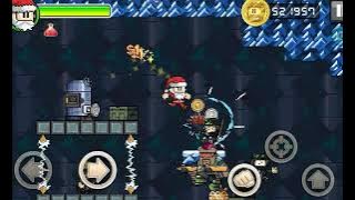 Dan the Man - Frosty Plains 2-3 All Secret Areas