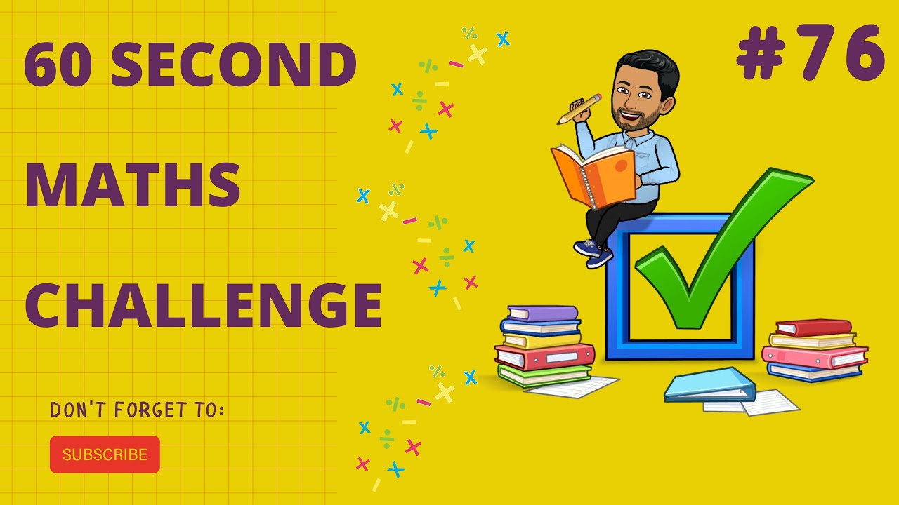Maths Blast Challenge: Can You Solve the Ultimate Math Puzzle in 60 ...