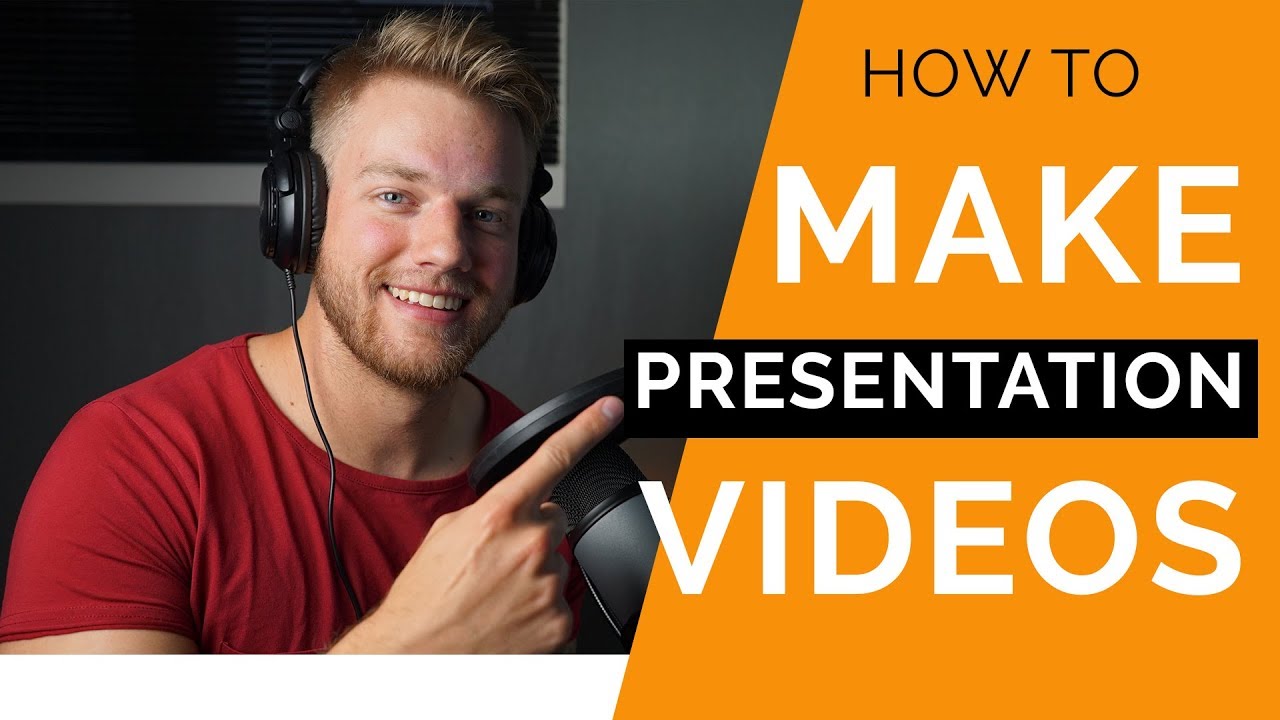 how to make video presentation for youtube