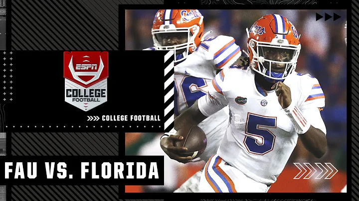 Florida Atlantic Owls at Florida Gators | Full Game Highlights