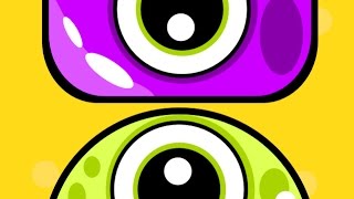 Cute Monsters tic tac toe html5 game - android & ios - game review screenshot 1