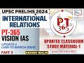P-3 VISION IAS PT365 INTERNATIONAL RELATIONS UPDATED (JAN-MARCH 2024) #upsc #pt365 #prelims2024