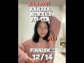 Haaste: kanssa, mukana ja -lla #finnishlanguage #finnish #finland #chinese #languagelearning