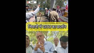 भिवानी में सीटू का प्रदर्शन #bhiwani #viral #citu #protest #viralvideo #shorts #news #bhiwaninews