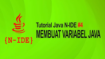Membuat Variabel di Java Menggunakan Aplikasi JAVA N-IDE Android