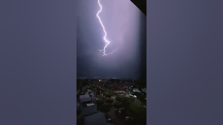 #viral  ⚡️Increíble⚡️La tormenta eléctrica del martes dejó imágenes impresionantes  #shorts #world