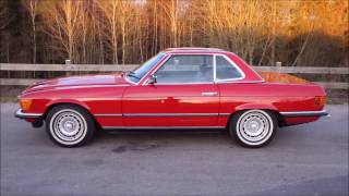 Mercedes Benz 380SL R107 Acceleration 0-200 km/h