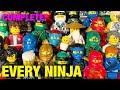 (OLD) LEGO Ninjago COMPLETE Ninja Suit Collection Updated! (2011-2018)