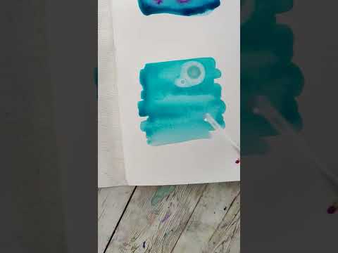 5 Fun Watercolor Techniques To Play With. #watercolor #watercolortips #arttips #watercolortechniques