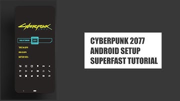 Cyberpunk 2077 Setup | Best Nova Launcher Setup