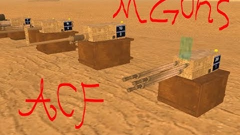 Gmodism ACF Manual guns Showcase | Gmod ACF Weapons inspriation