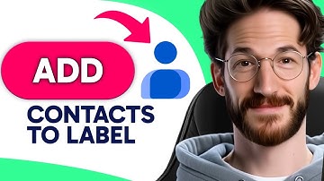 How to ADD CONTACTS to a LABEL in Google Contacts (Step by Step) 2025