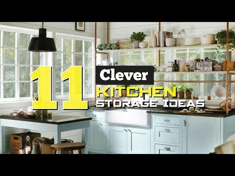 12 Easy Small Kitchen Storage Ideas Youtube