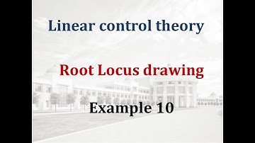 Root locus analysis - Example 10
