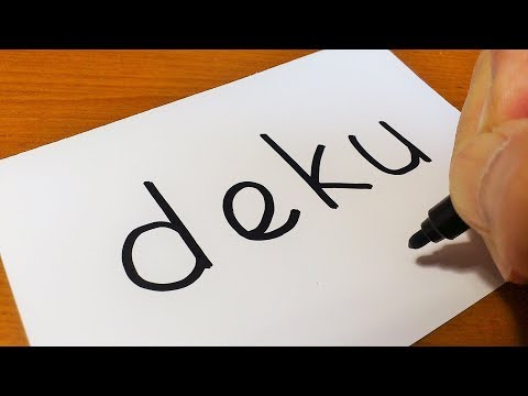 How To Turn Words Dekuboku No Hero Academiaanime