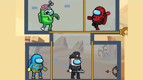 Impostor rescue pull the pin / Crewmate rescue android and IOS game / joydit hasnu